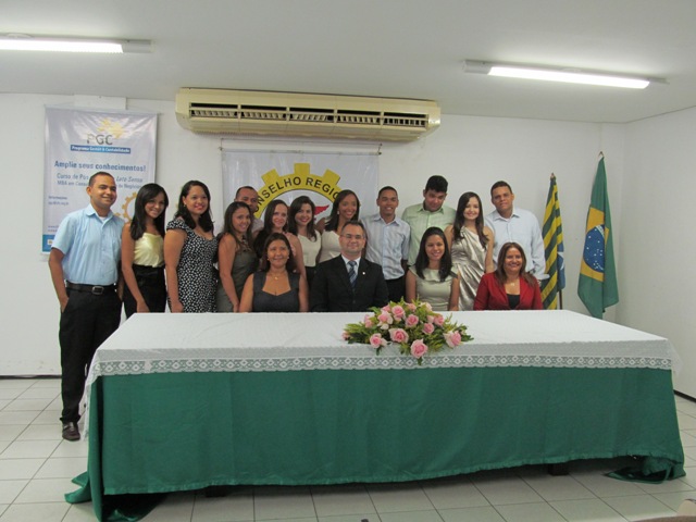 CRC-PI recebe formandos da UESPI