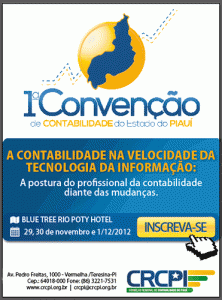 Normatização Contábeis nas Cooperativas é tema de palestra na I Convenção de Contabilidade do Piauí