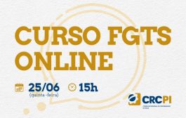 CRC-PI abre inscrições para o curso FGTS online